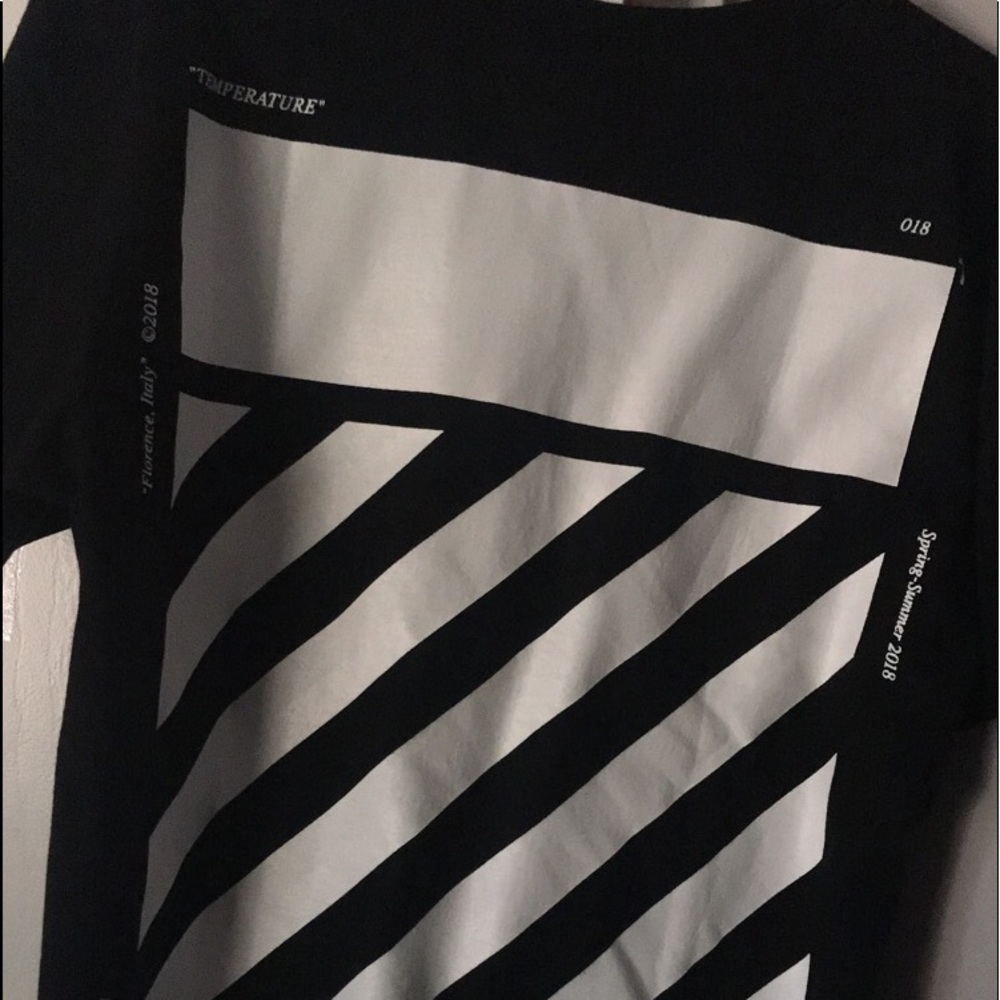 Off-White Temperature Tee SIZE M